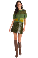 SHORT SLEEVE ADELLE CARDIGAN