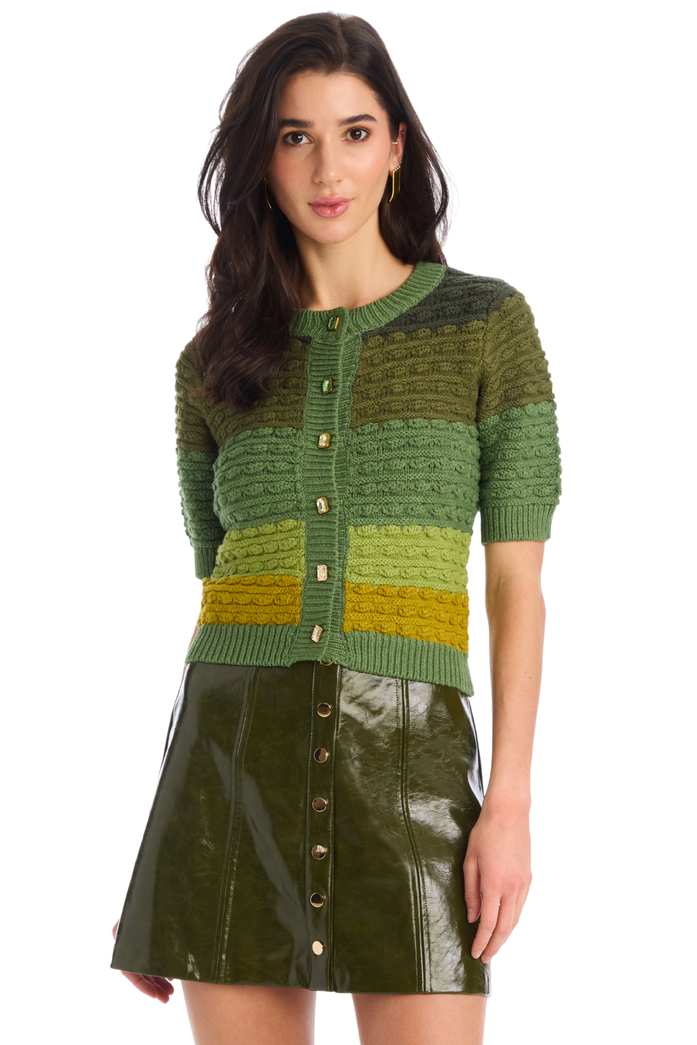 SHORT SLEEVE ADELLE CARDIGAN