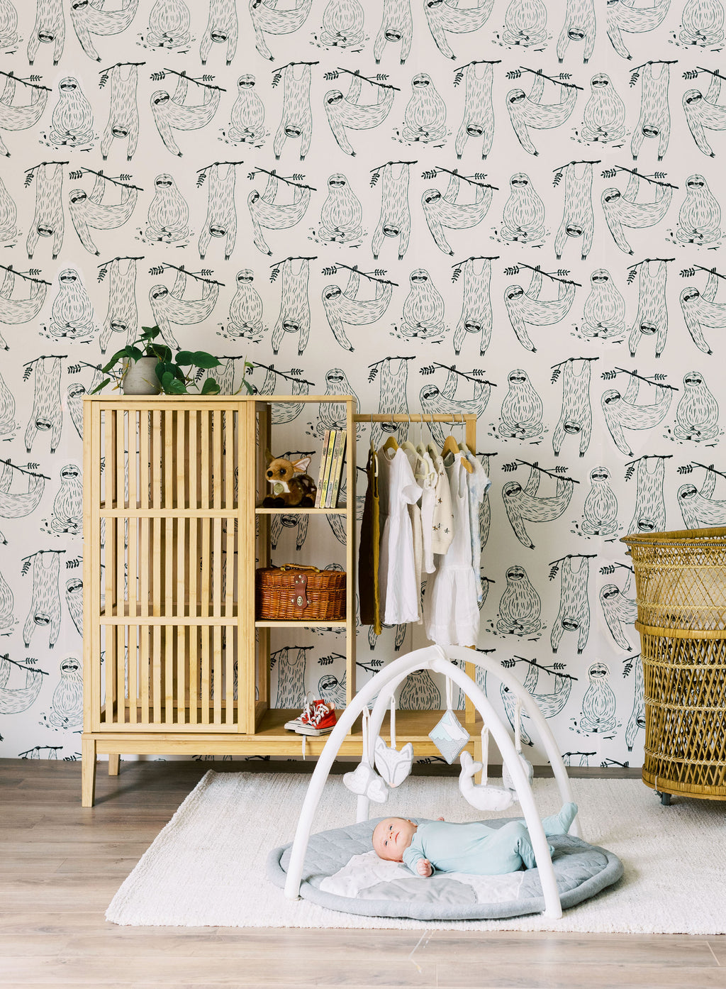 Boho animal print wallpaper Neutral