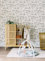 Boho animal print wallpaper Neutral