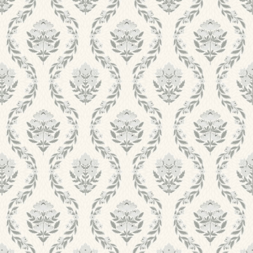 Antique Floral Wallpaper