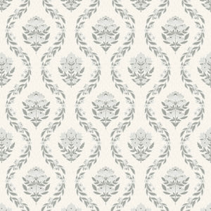 Antique Floral Wallpaper