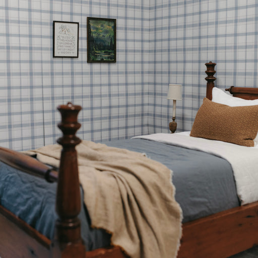 Woven Gingham Wallpaper