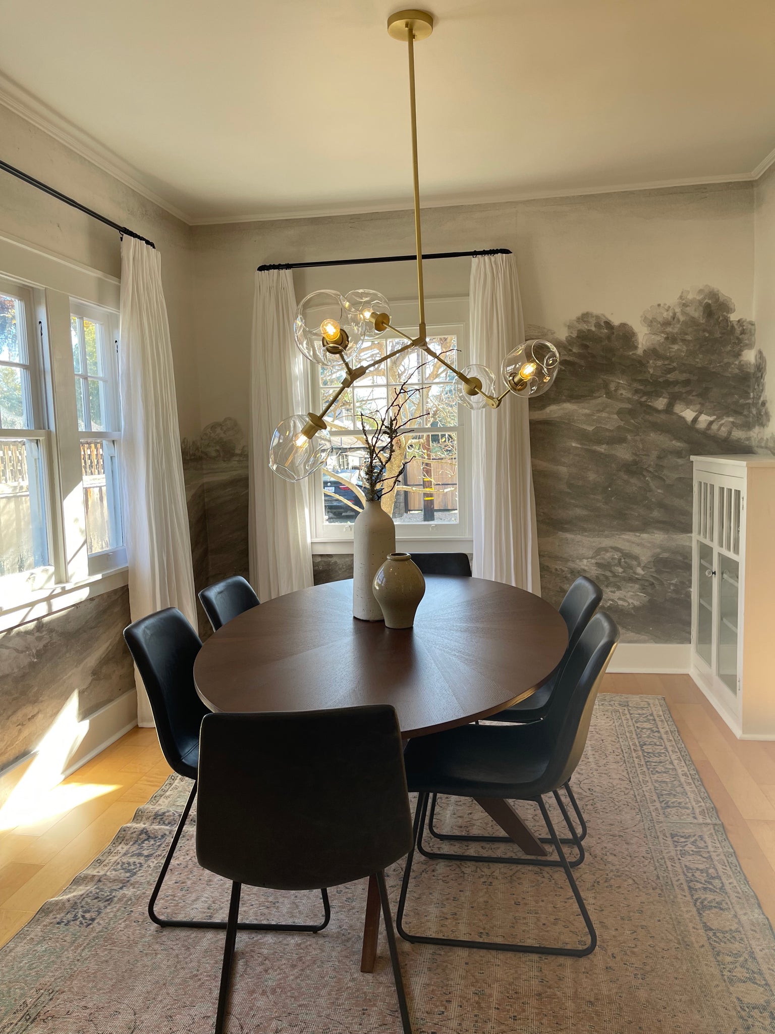 Napa Valley Farmhouse Tour : Dining Room Makeover