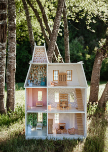 DIY: How to Wallpaper Your Dollhouse