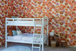 Summer Love Floral Wallpaper
