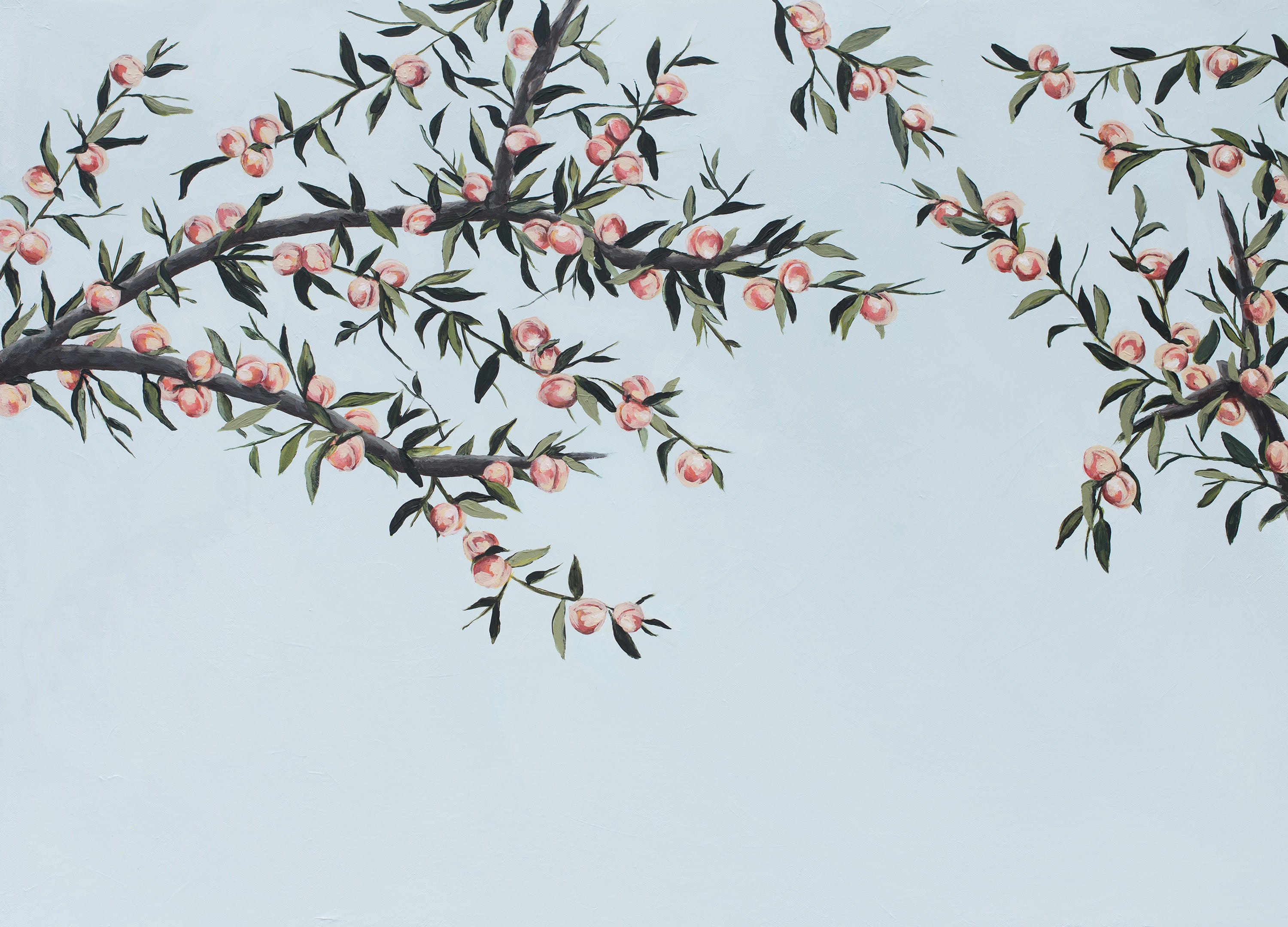 Just Peachy Mural