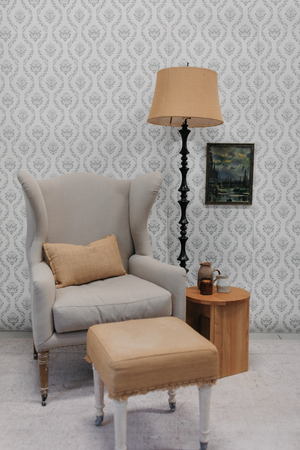 Antique Floral Wallpaper