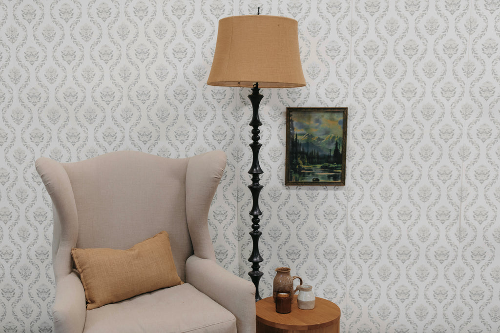 Antique Floral Wallpaper