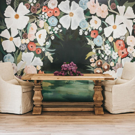 whimsical forest wallpaper