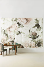 Blush Floral Wallpaper