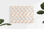 floral pattern art print buttercups