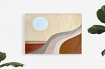 abstract ocean art print
