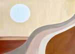 desert wall art mural