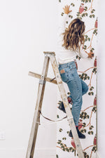 animal print mural