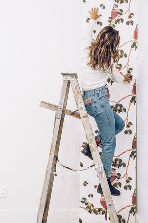 animal print mural