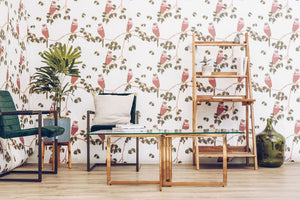 chickadee mural