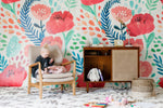poppy mural
