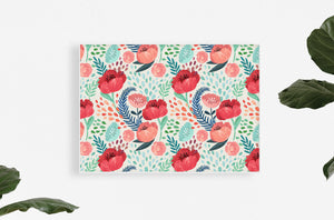 poppy art print