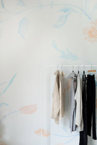dahlia watercolor wallpaper