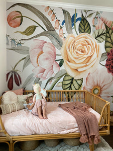 nursery flower wallpaper