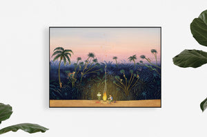 jungle art print