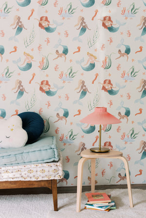 nursery animal wallpaper