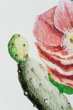 pink cactus wallpaper