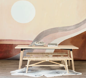 desert wall mural