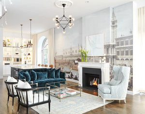 venice wall mural