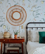 vintage lemon wallpaper