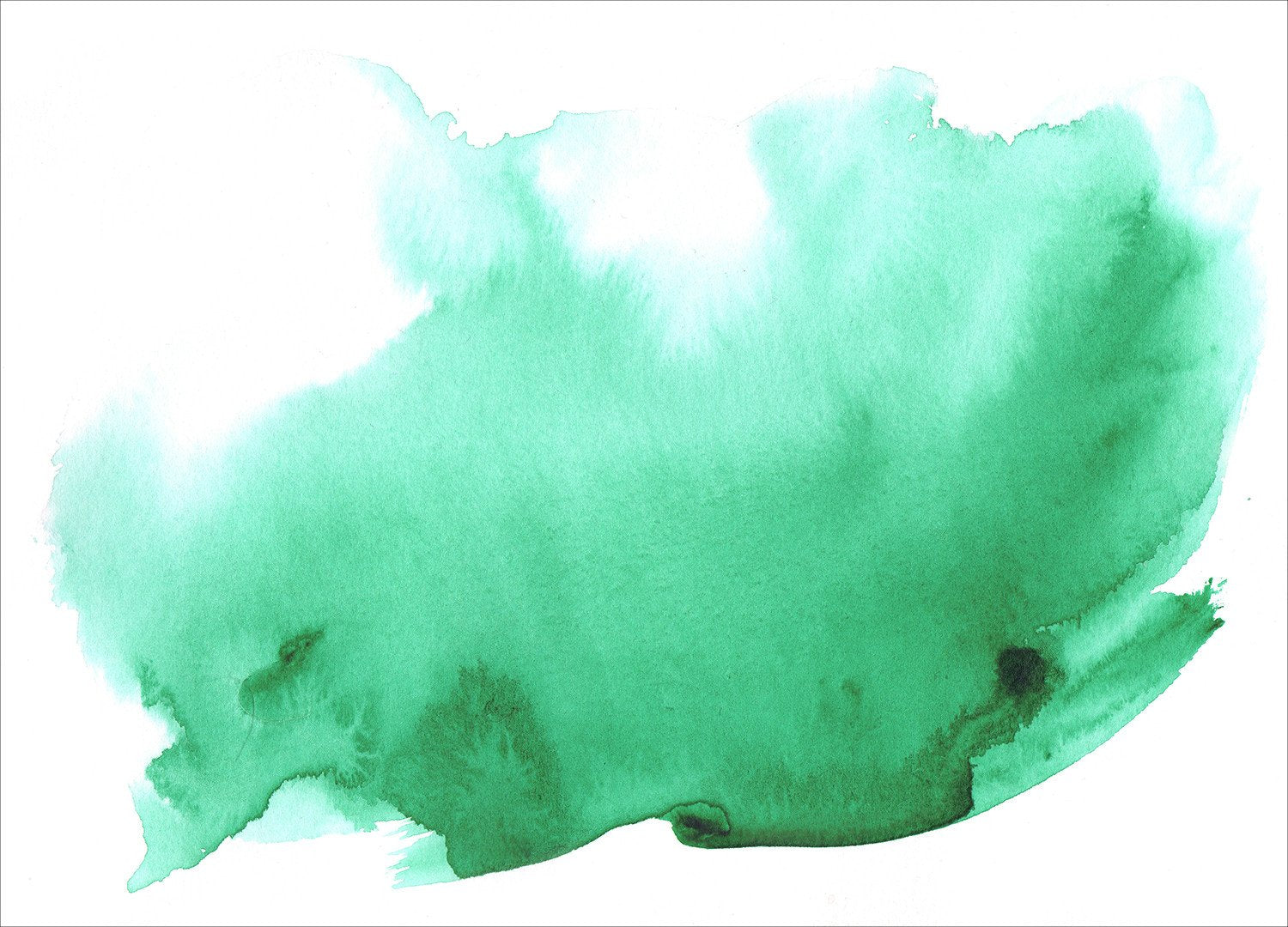 green watercolor wallpaper