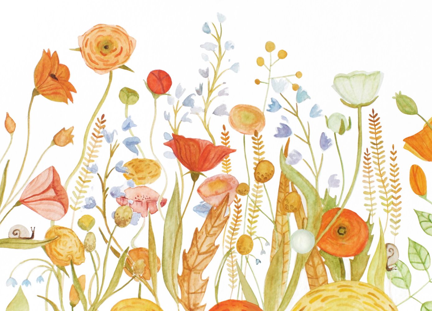 wildflower wallpaper for walls